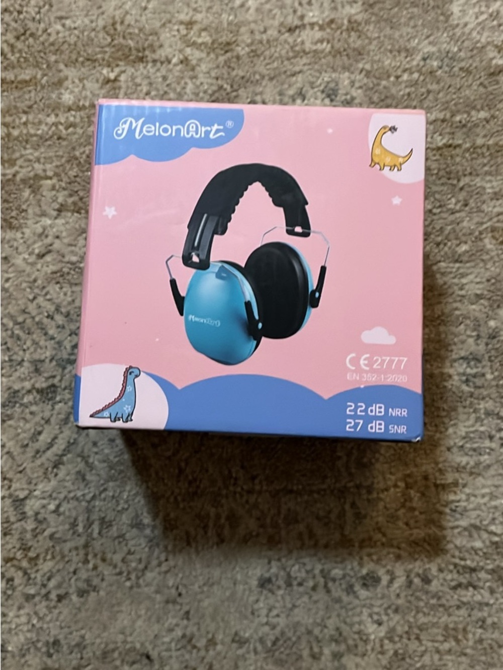 Kids Noise-Reducing Ear headphones— Blue